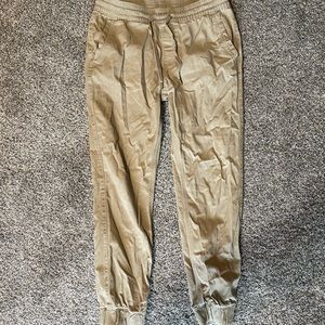 Mens Khaki Joggers, Medium